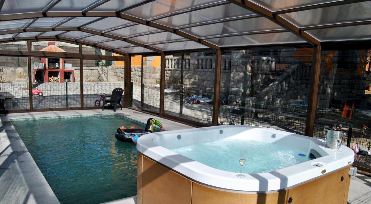 Casa Rural Mansion Adela Con Piscina Y Jacuzzi Кольядо-Медиано Экстерьер фото